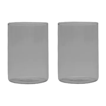 Design Letters Lieblingsglas 35 cl 2er-pack - Smoke - Design Letters