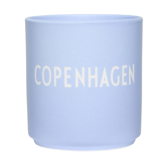 Design Letters Lieblingstasse Danish Words 25 cl - Blue - Design Letters