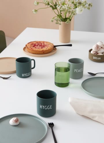 Design Letters Lieblingstasse mit Henkel 25cl - Hygge-dark green - Design Letters