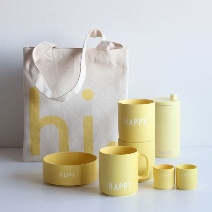 Design Letters Lieblingstasse mit Henkel 25cl - Yellow - Design Letters