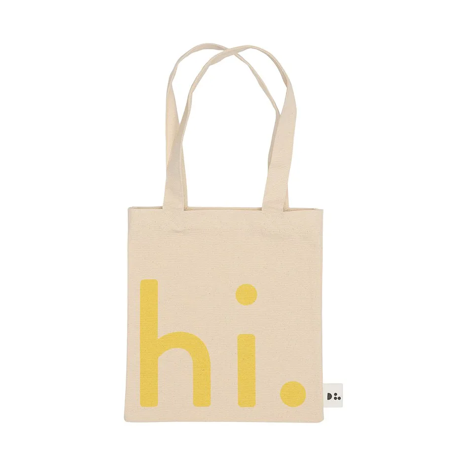 Design Letters Little hi. Tasche, Yellow Design Letters