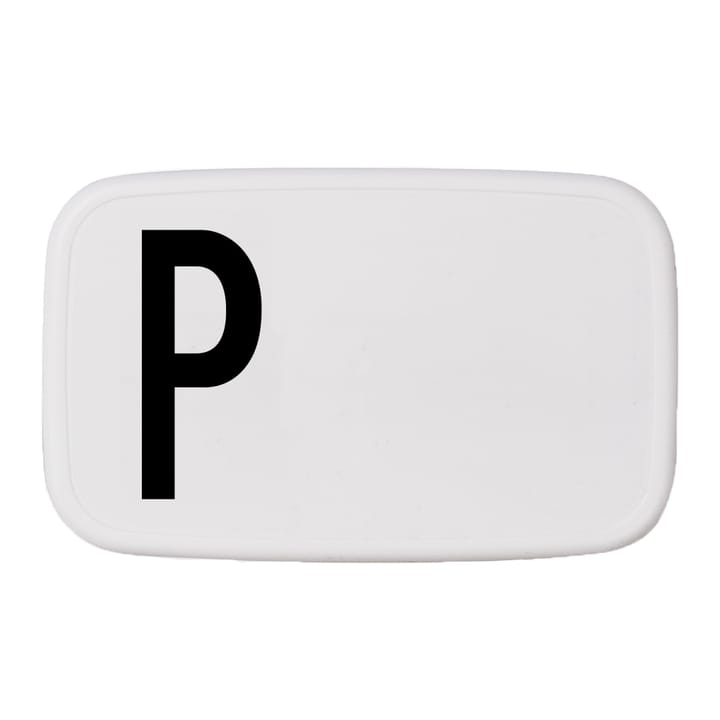 Design Letters Lunchbox - P - Design Letters