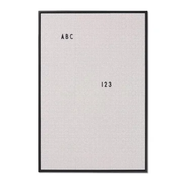 Design Letters Message Board A2 - Grau - Design Letters