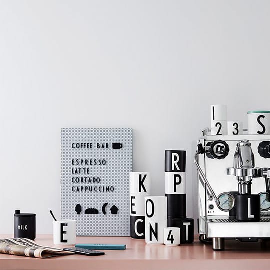 Design Letters Milchkanne mit Deckel - 7,5cm - Design Letters