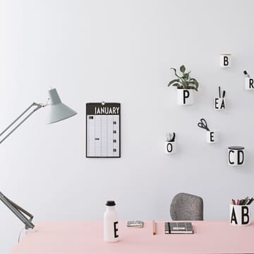 Design Letters Monatskalender - Black - Design Letters