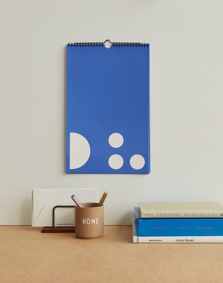 Design Letters Monatsplaner - Cobalt Blue - Design Letters