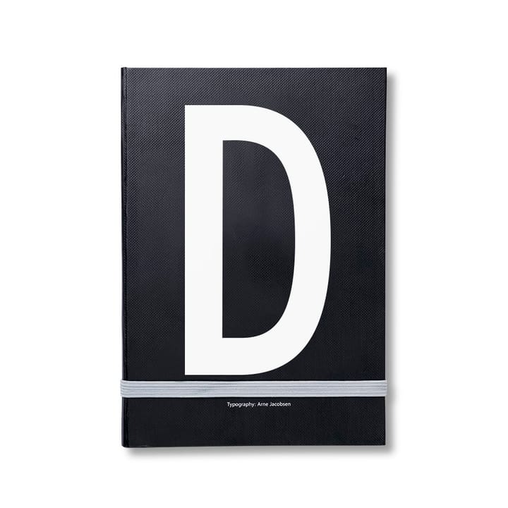 Design Letters Notizbuch persönlich - D - Design Letters
