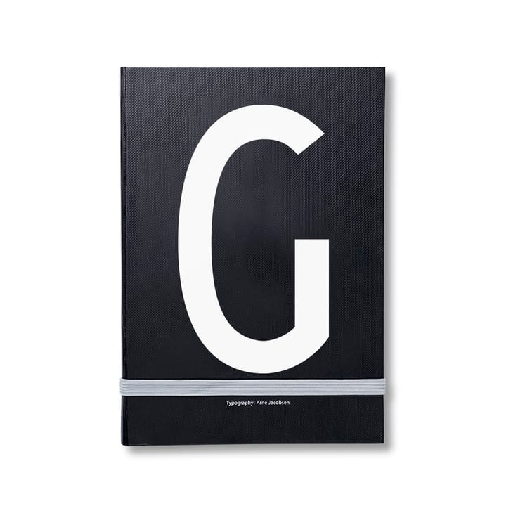 Design Letters Notizbuch persönlich - G - Design Letters