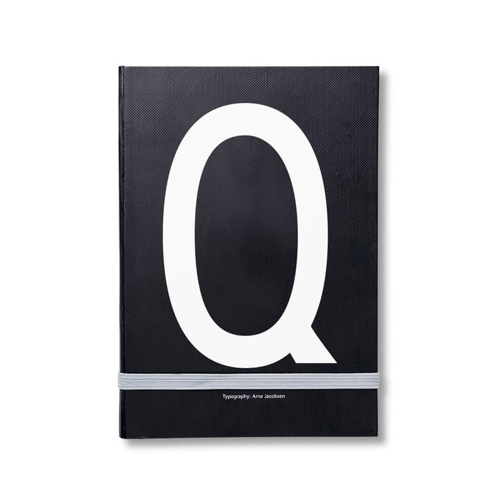 Design Letters Notizbuch persönlich - Q - Design Letters