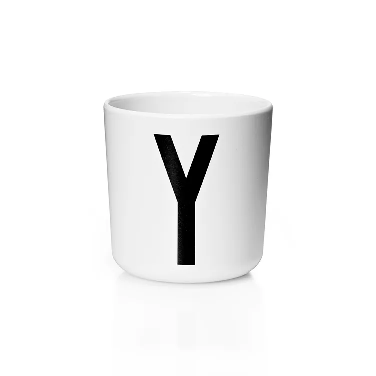 Design Letters Design Letters personalisierte Tasse eco Y