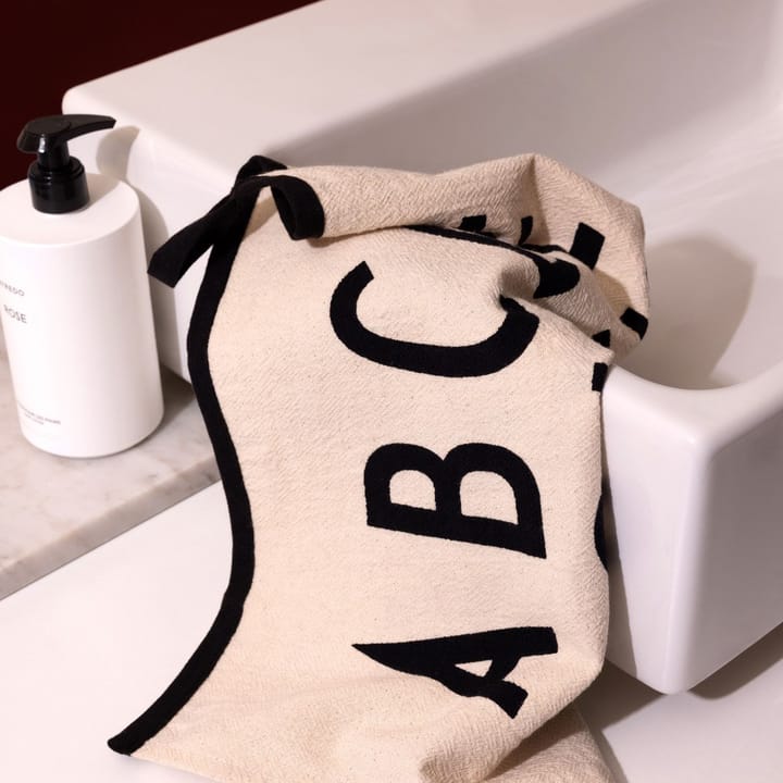 Design Letters Premium classic Küchenhandtuch 50x70cm, ABC-schwarz Design Letters