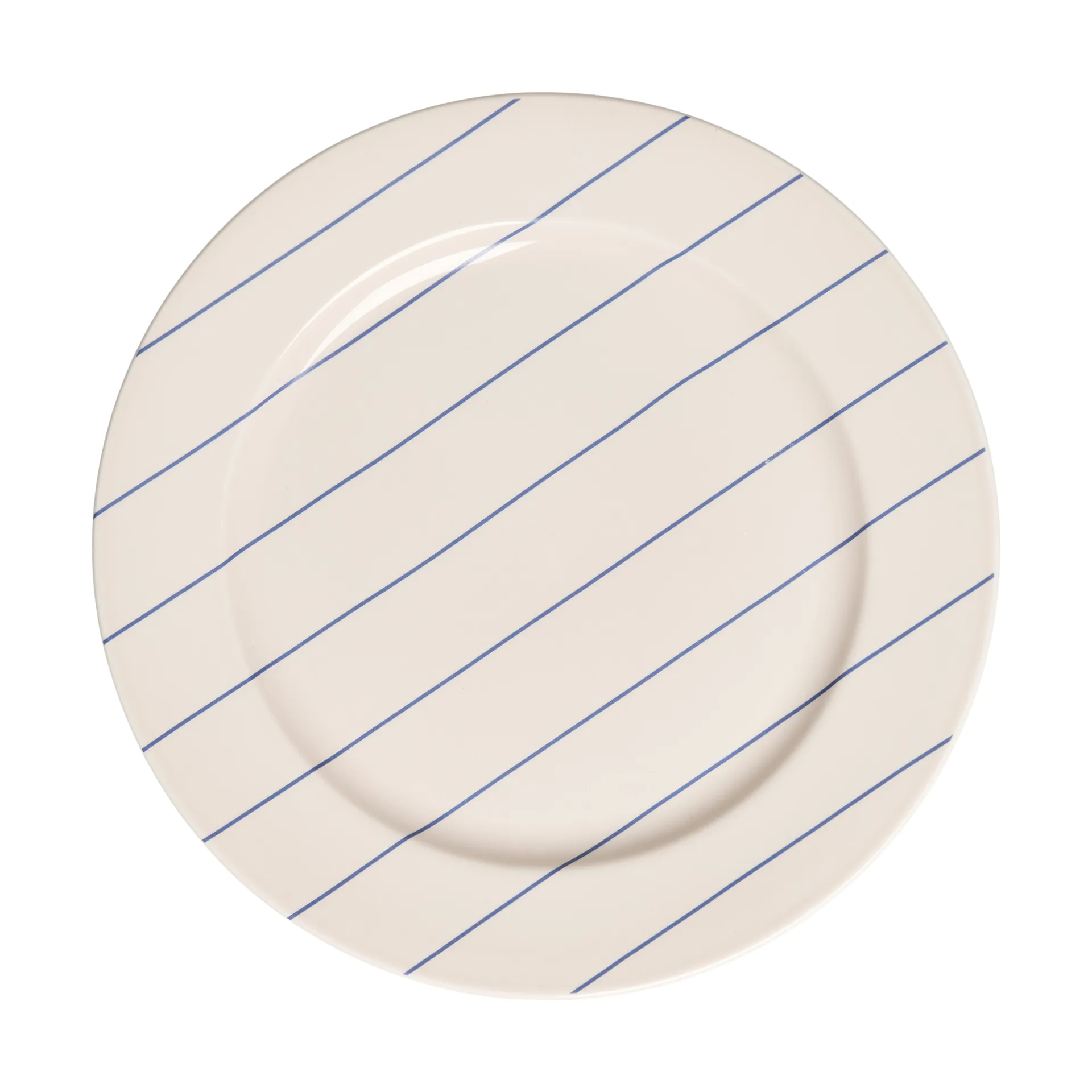 Design Letters Pyjamas Teller Ø23 cm, Midnight blue-pastel beige Design Letters