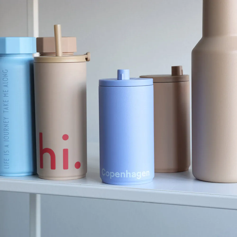 Design Letters Reisebecher 35 cl, Blue Design Letters