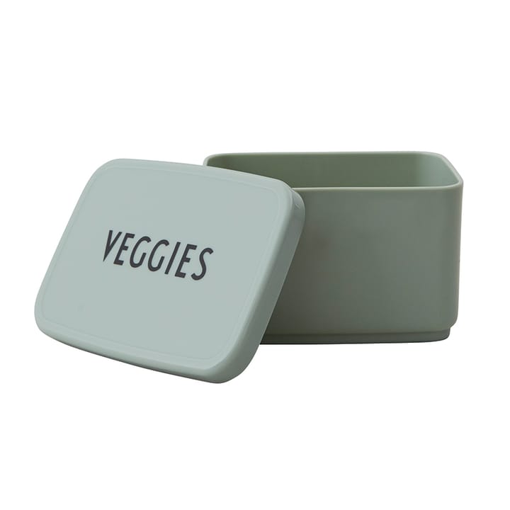Design Letters Snackbox für Lunchbox - dunkelgrün - Design Letters