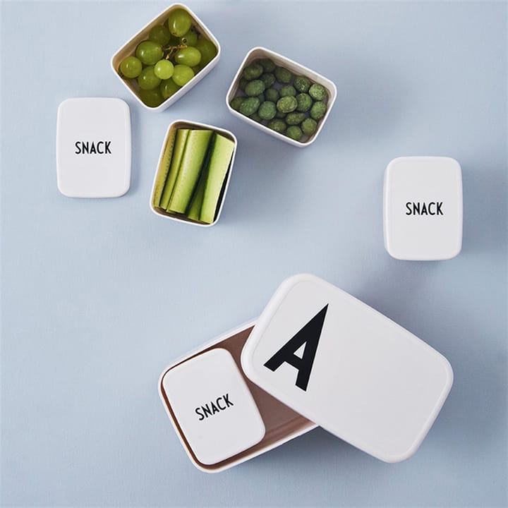 Design Letters Snackbox für Lunchbox - Weiß - Design Letters