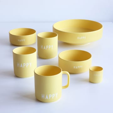 Design Letters Süßigkeitenschale Ø12 cm - Yellow - Design Letters