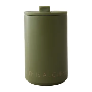Design Letters Thermosbecher - Forest green - Design Letters