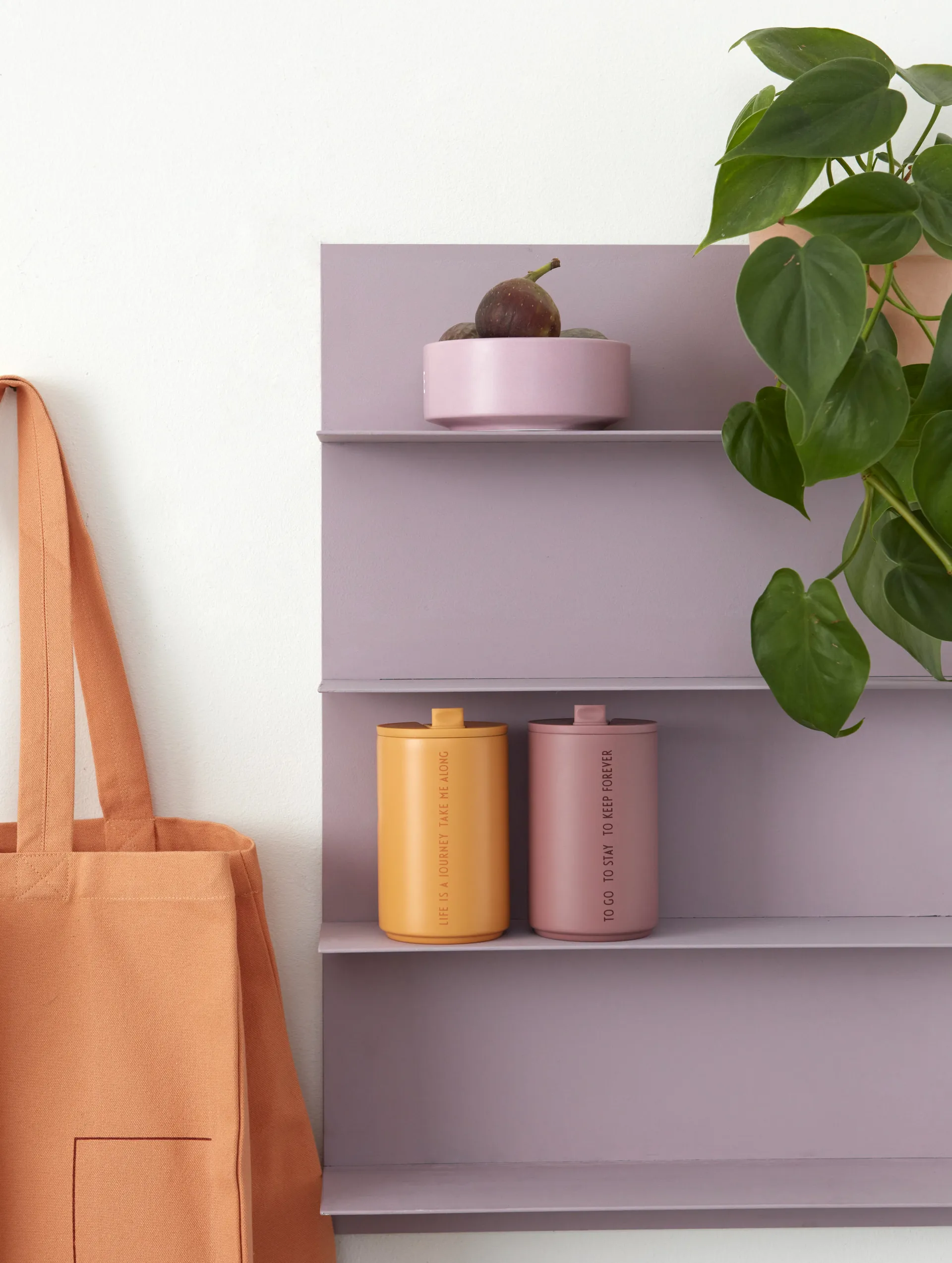 Design Letters Thermosbecher, Life-orange Design Letters