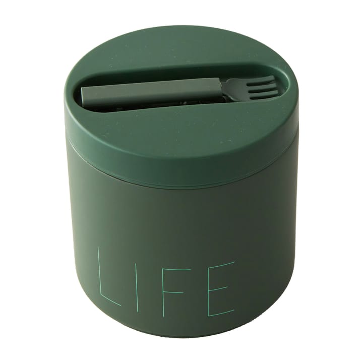 Design Letters Thermosbox groß - Life-myrtle green - Design Letters