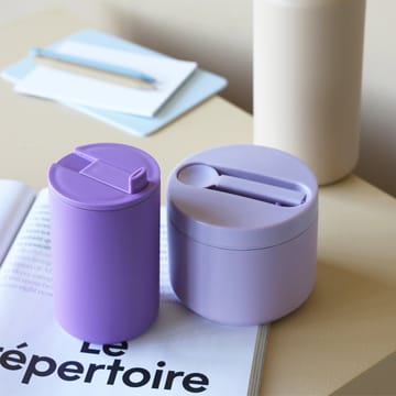 Design Letters Thermosbox klein - Lavender - Design Letters