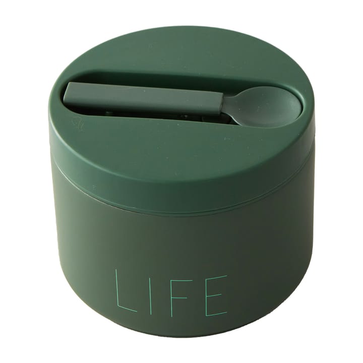 Design Letters Thermosbox klein - Life-myrtle green - Design Letters