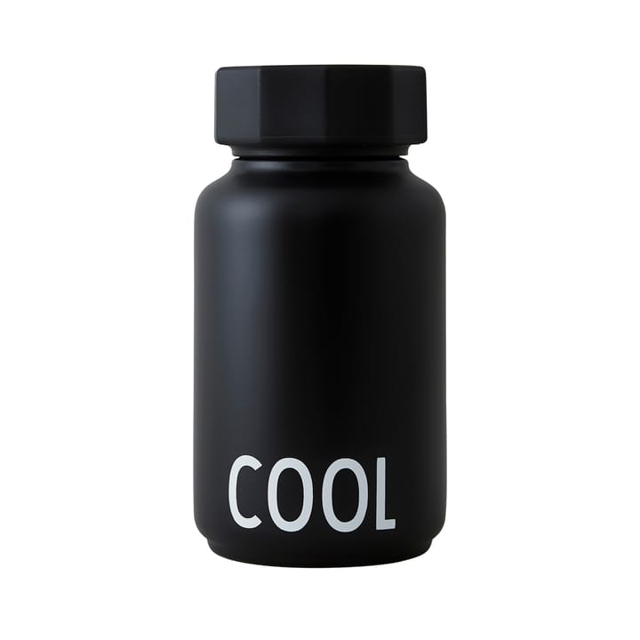Design Letters Thermosflasche klein, Schwarz Design Letters