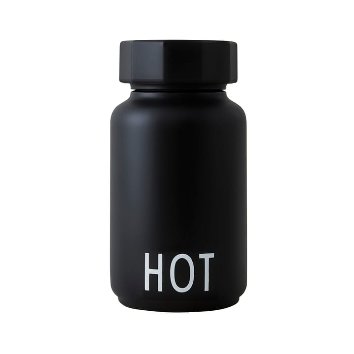 Design Letters Thermosflasche klein, Schwarz Design Letters