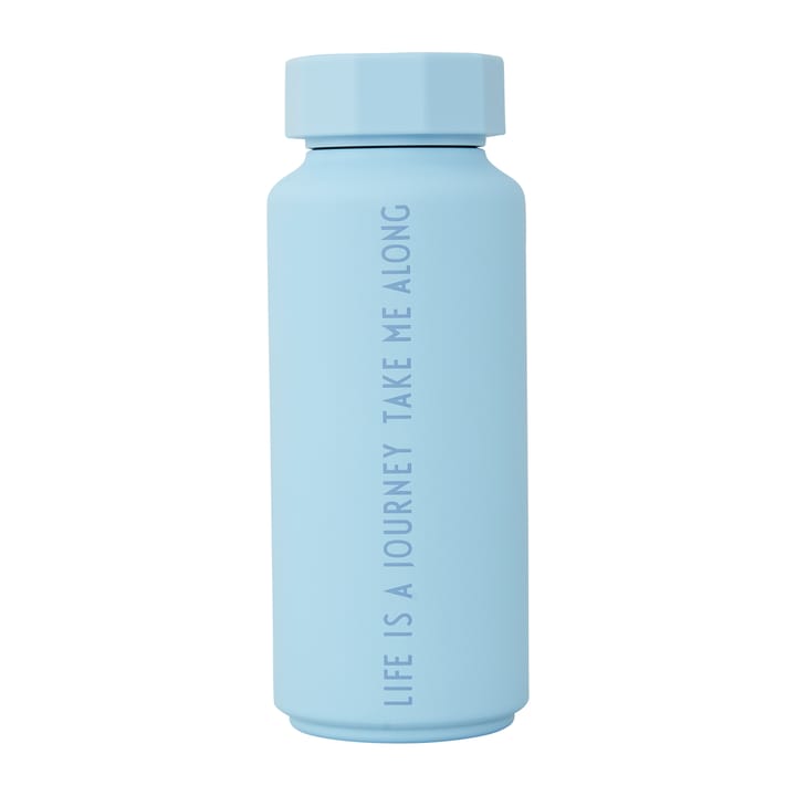 Design Letters Thermosflasche special edition - Light blue-life - Design Letters