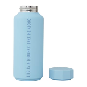 Design Letters Thermosflasche special edition - Light blue-life - Design Letters