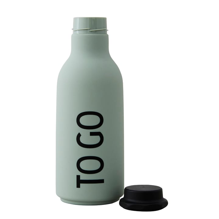 Design Letters TO GO Trinkflasche, Grün Design Letters