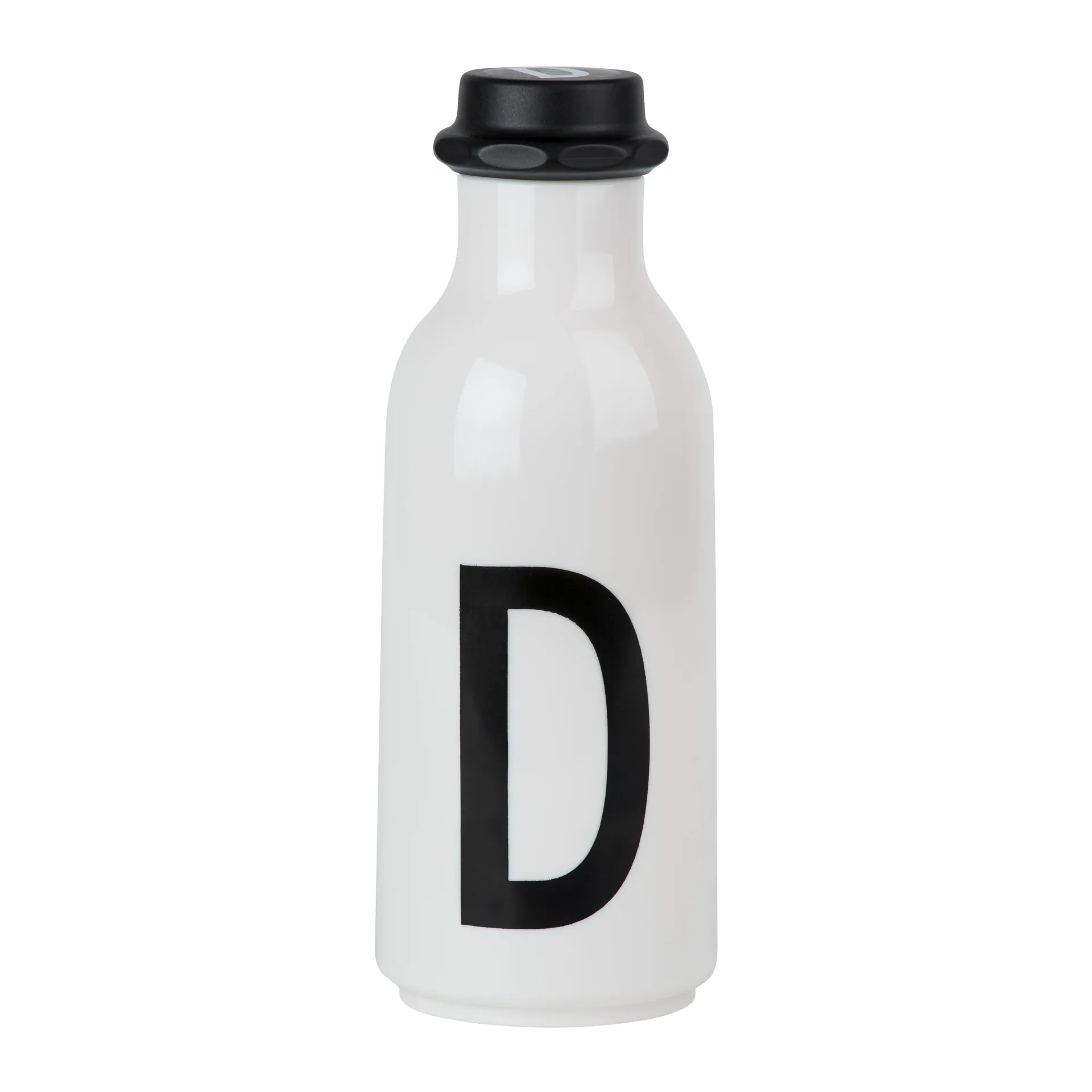 Design Letters Trinkflasche, D Design Letters