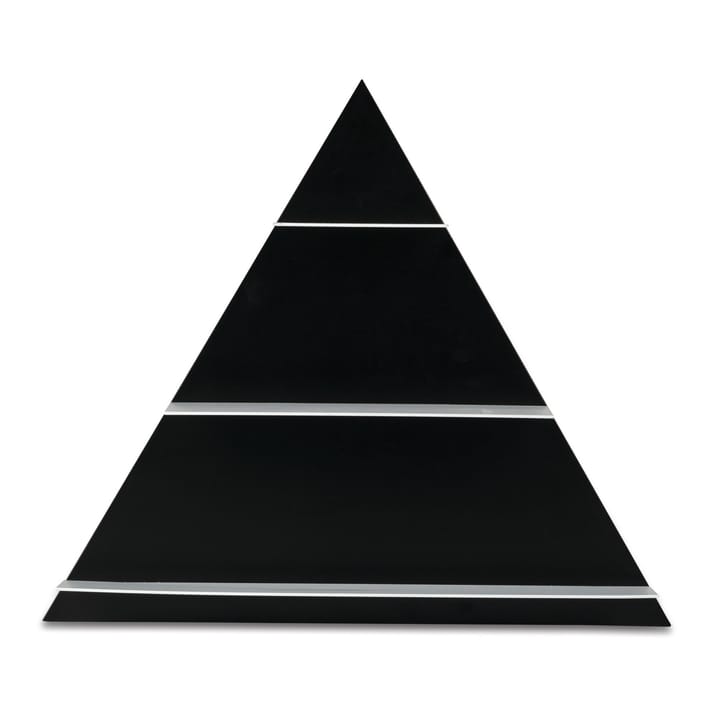 Design Letters Wandregal Triangle, Schwarz Design Letters