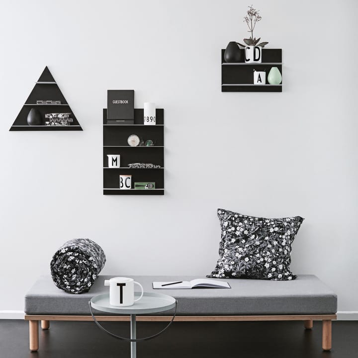 Design Letters Wandregal Triangle, Schwarz Design Letters