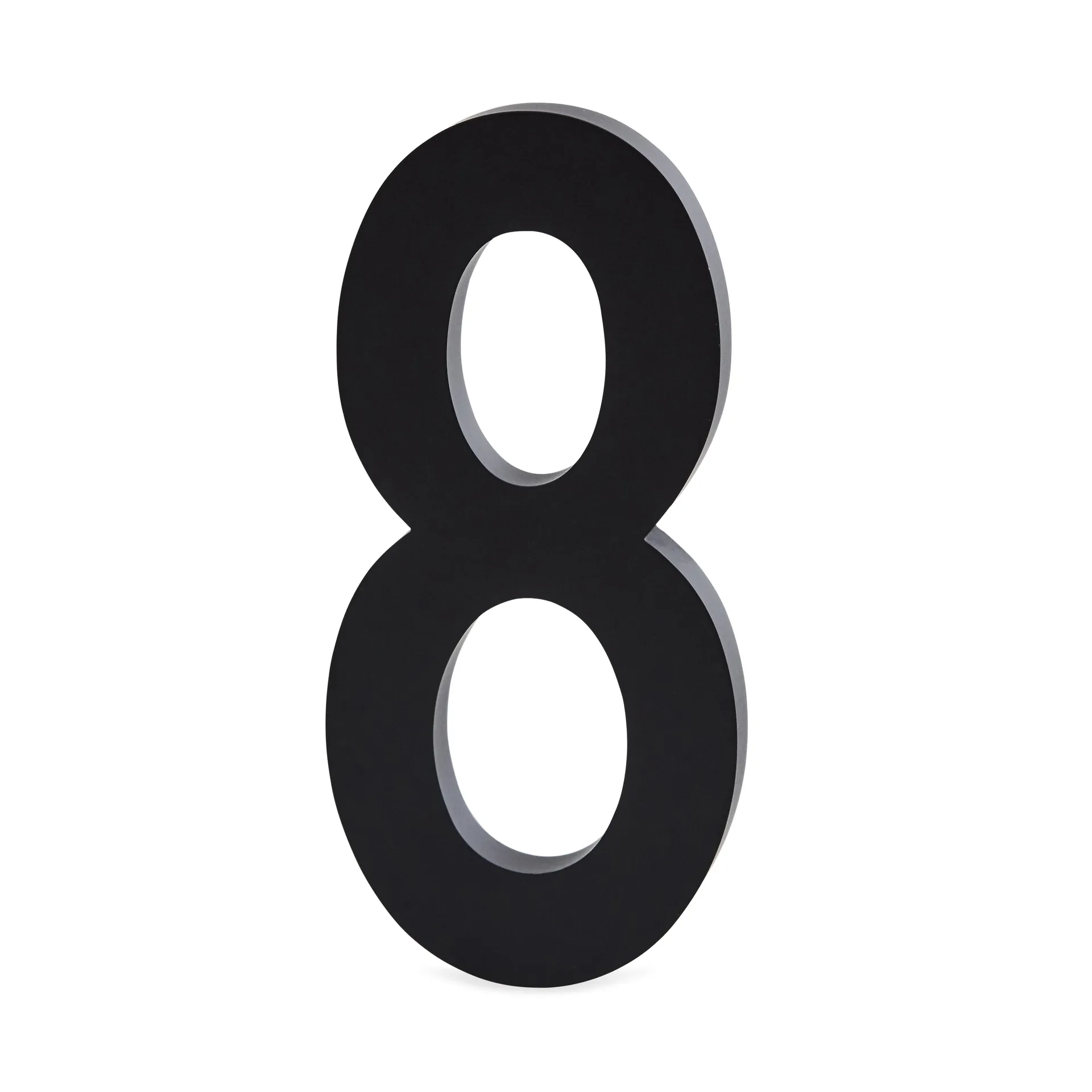 Design Letters Ziffern Aluminium 100mm, 8 Design Letters