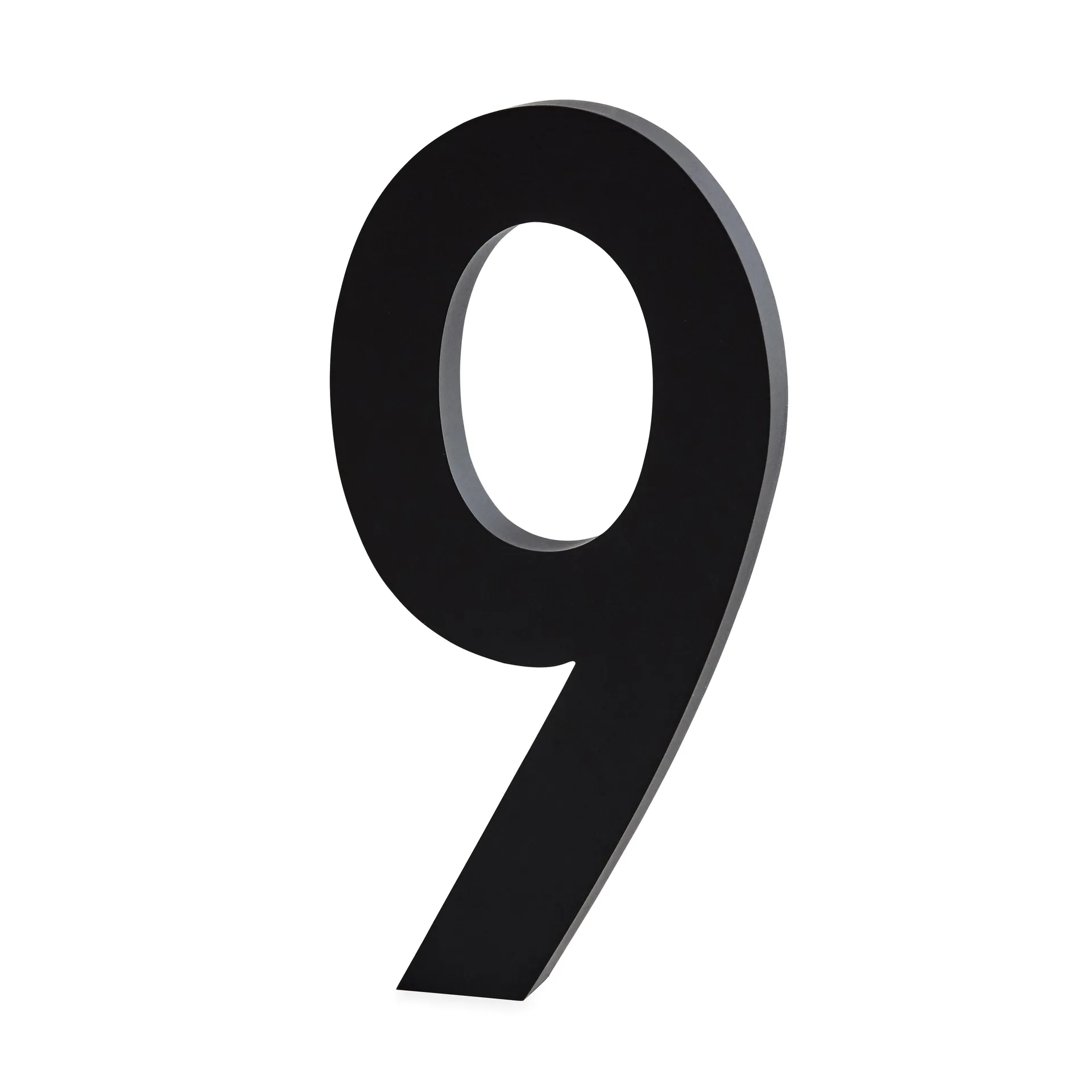 Design Letters Ziffern Aluminium 100mm, 9 Design Letters