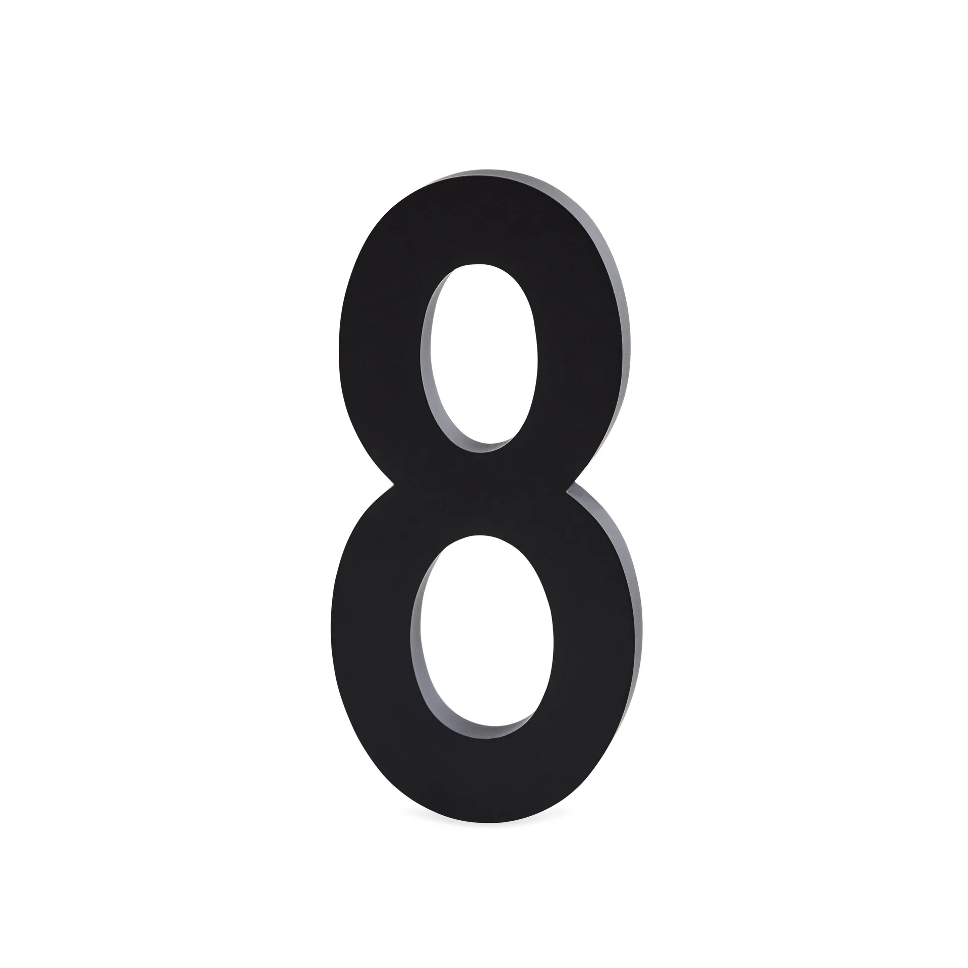 Design Letters Ziffern Aluminium 50mm, 8 Design Letters