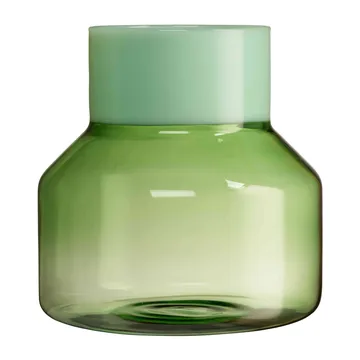 Generous Vase large Ø16,5cm - Milky green-green - Design Letters