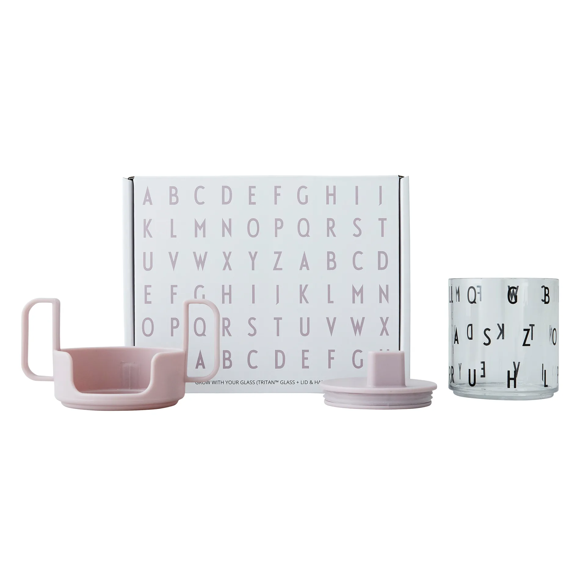 Grow with your cup Tasse, Lavendel Design Letters