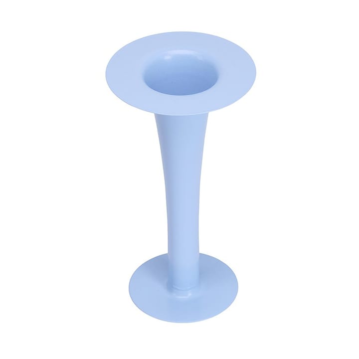 Trumpet 2-in-1 Vase und Kerzenständer 24 cm - Blue - Design Letters