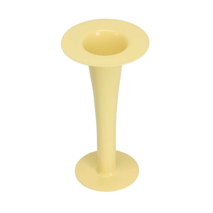 Trumpet 2-in-1 Vase und Kerzenständer 24 cm - Yellow - Design Letters