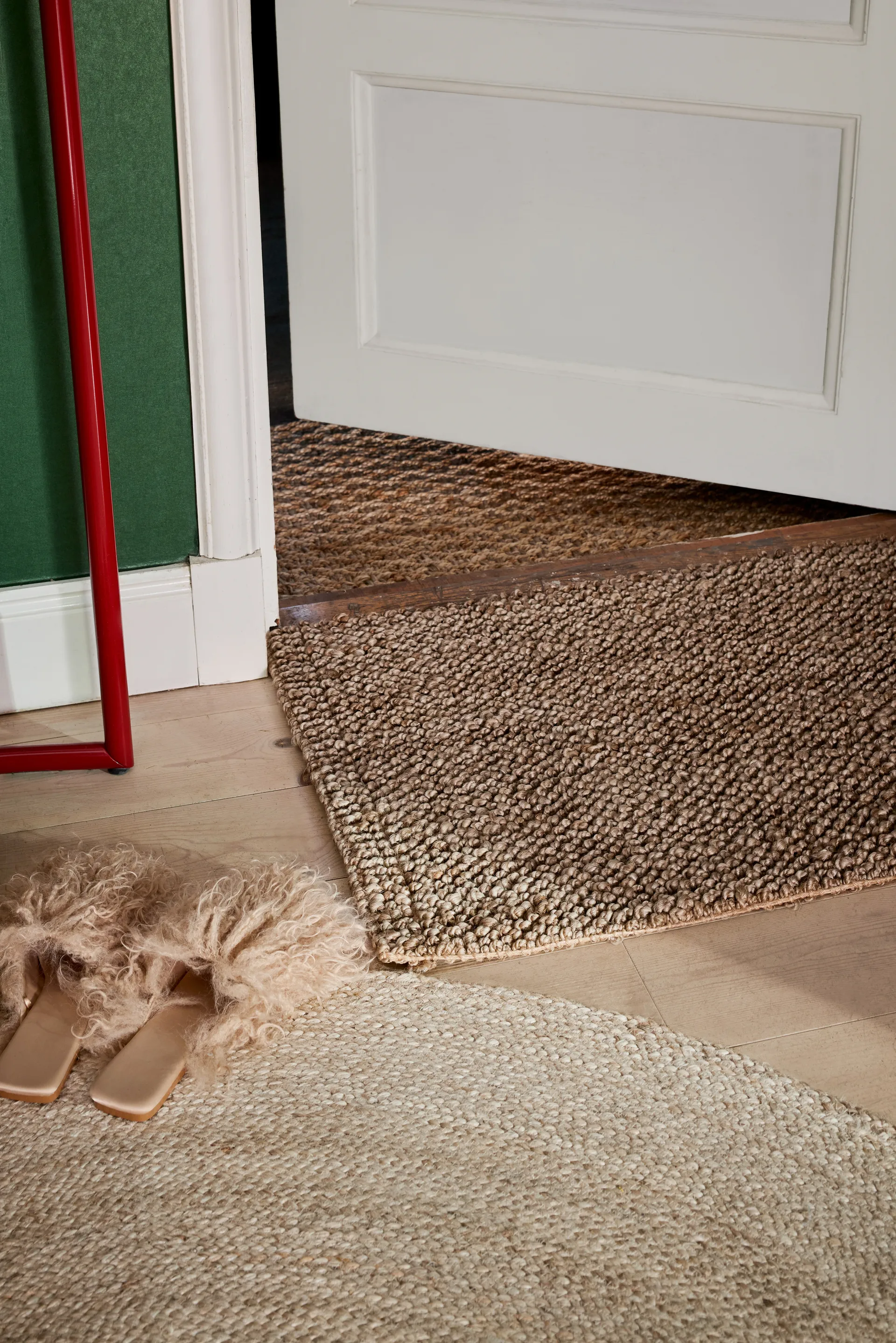 Alice Türmatte 60x90 cm, Natural grau Dixie