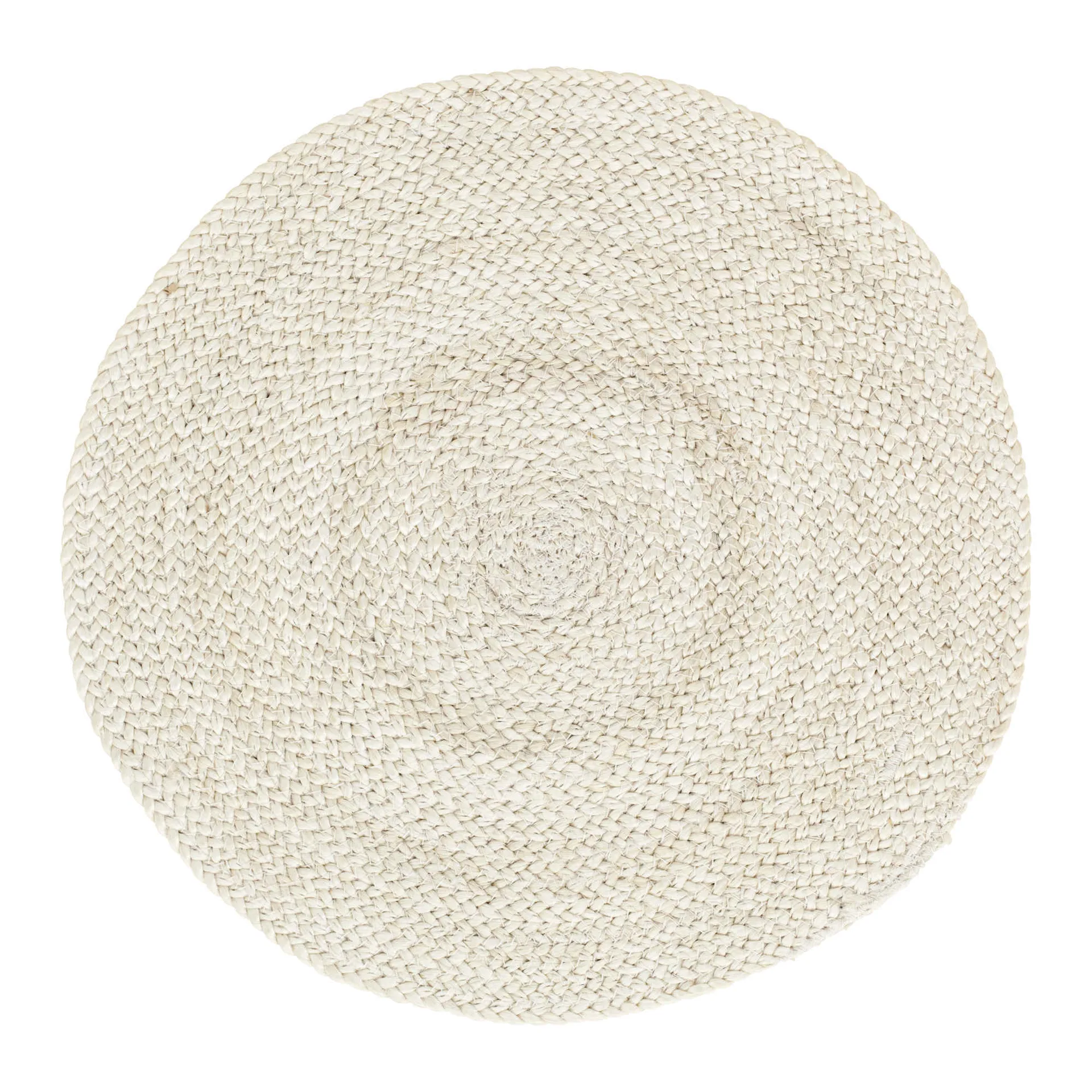 Braided Platzdecke Ø38cm, Ivory Dixie