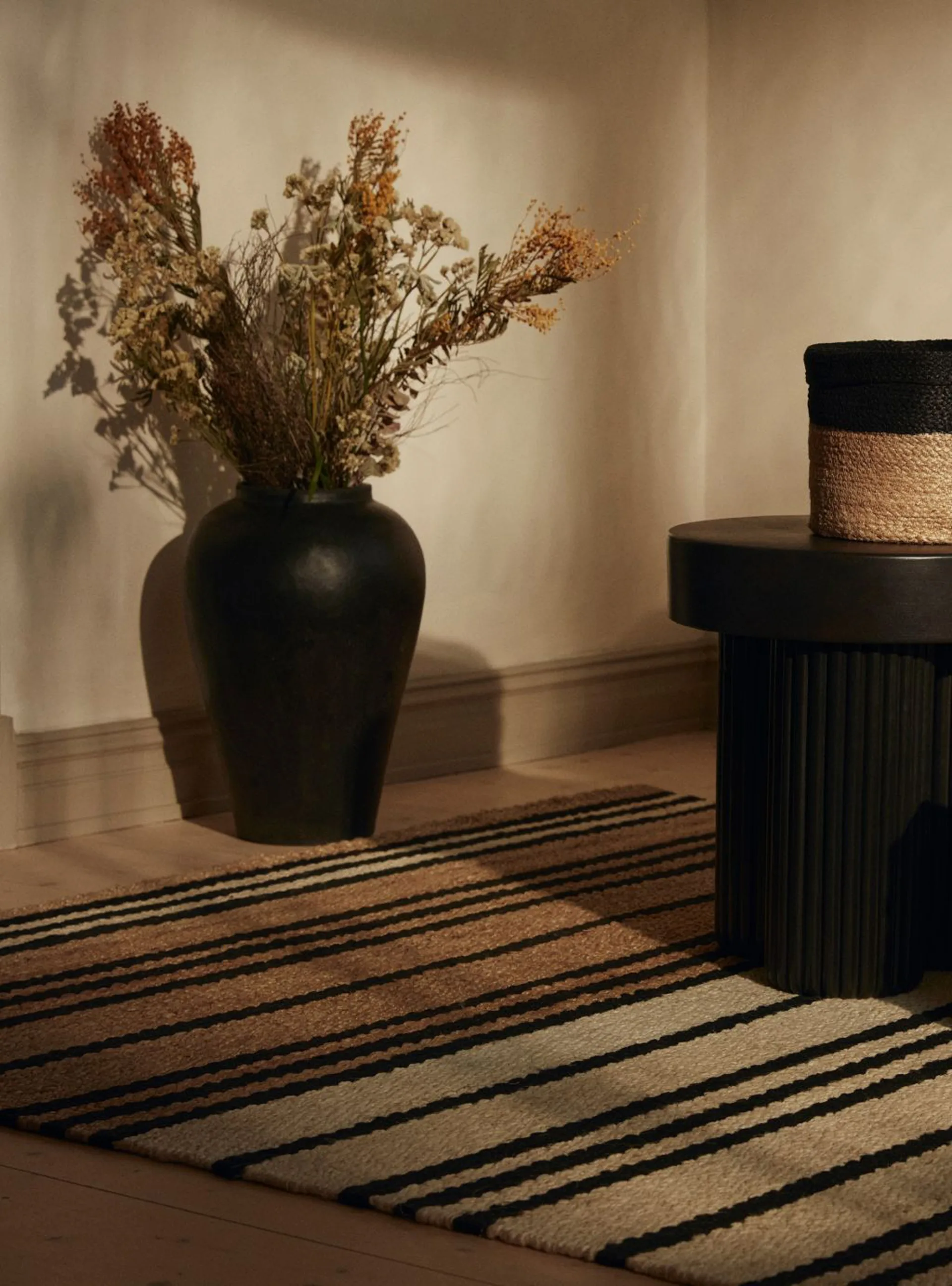 Elin Jute-Teppich gestreift, 80 x 250 cm Dixie