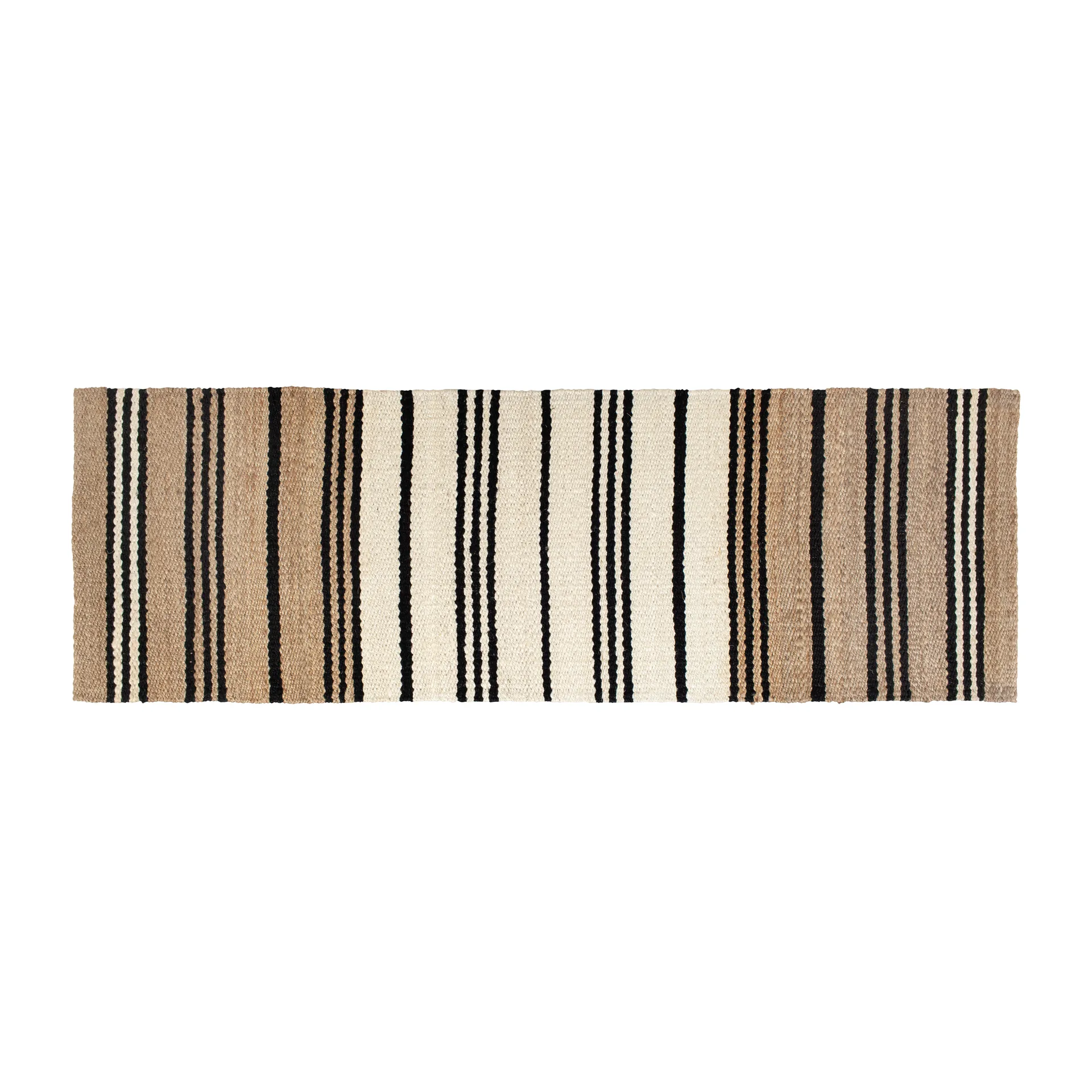Elin Jute-Teppich gestreift, 80 x 250 cm Dixie