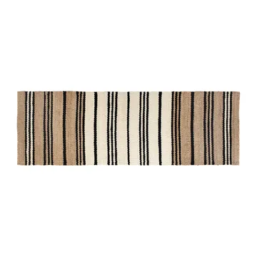 Elin Jute-Teppich gestreift - 80 x 250 cm - Dixie