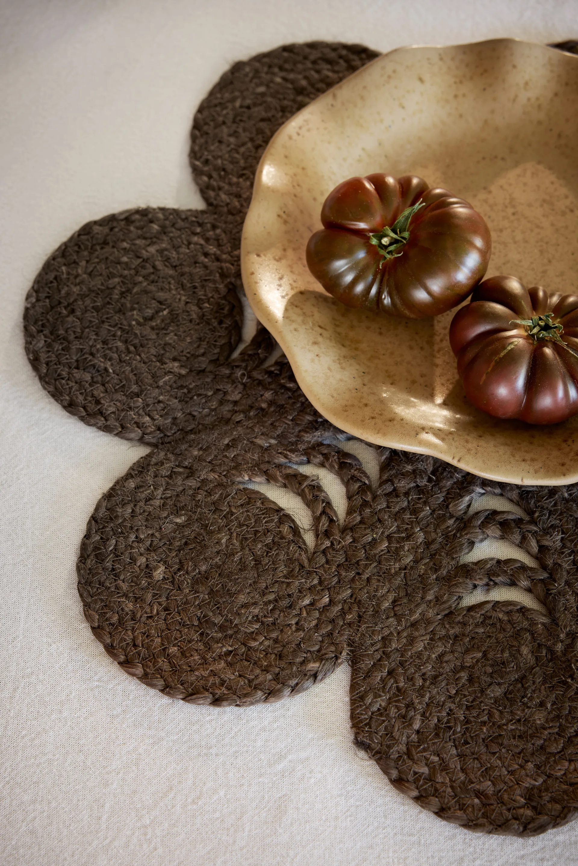 Elin Platzdecke anemone Ø40 cm, Coffee Dixie