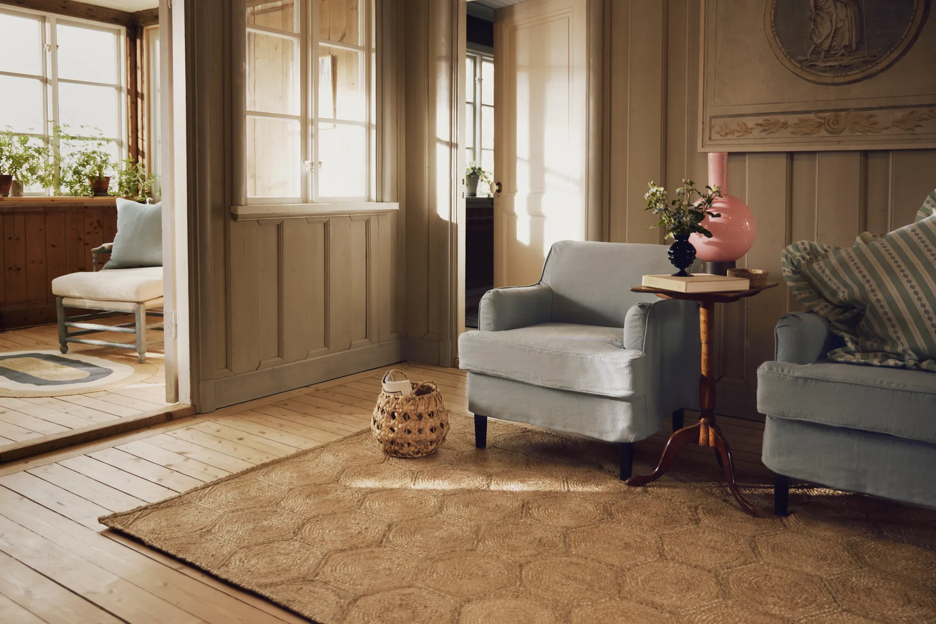 Elin Teppich, Honey comb natural, 160x230 cm Dixie