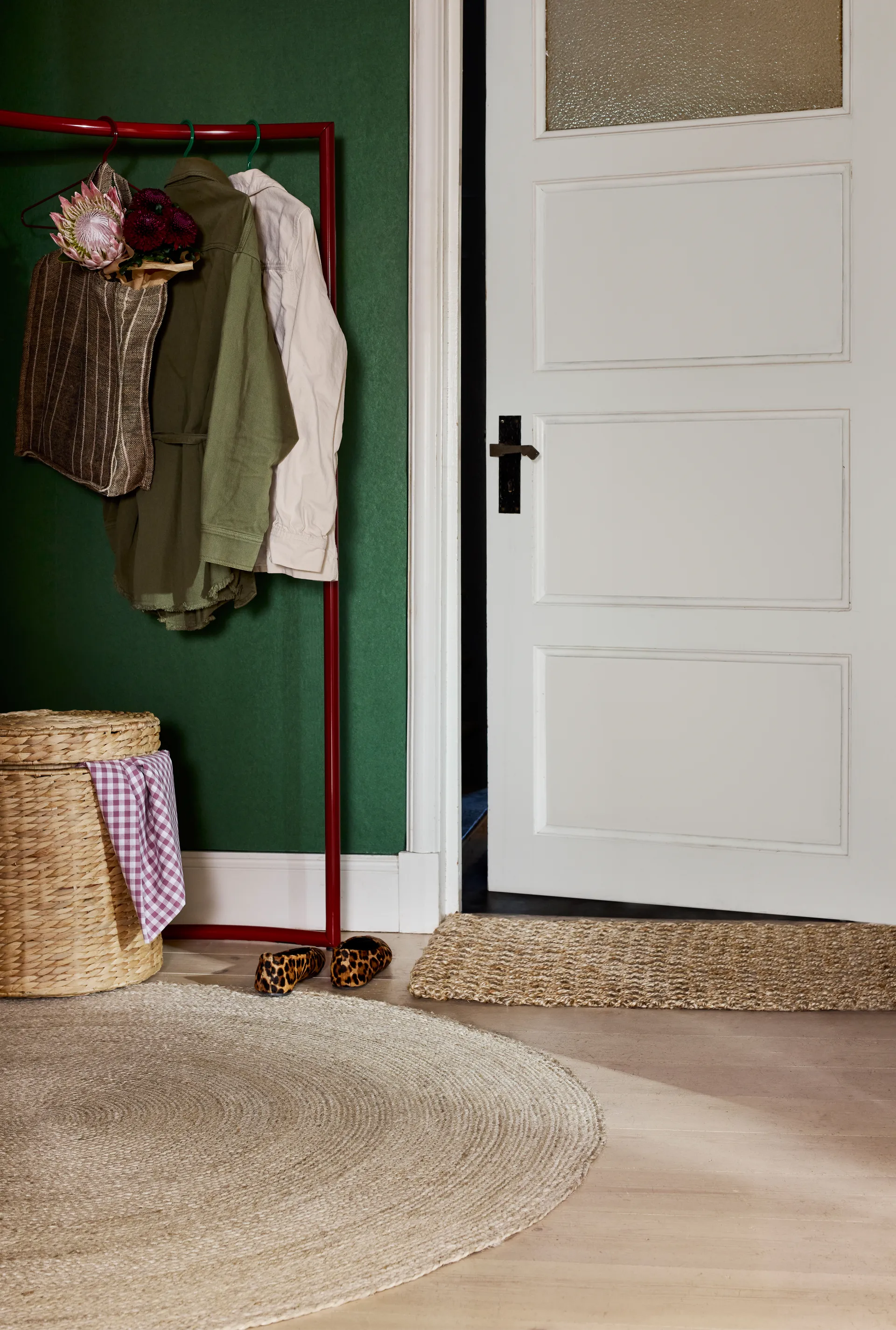 Elin Teppich natural grey, Ø150 cm Dixie