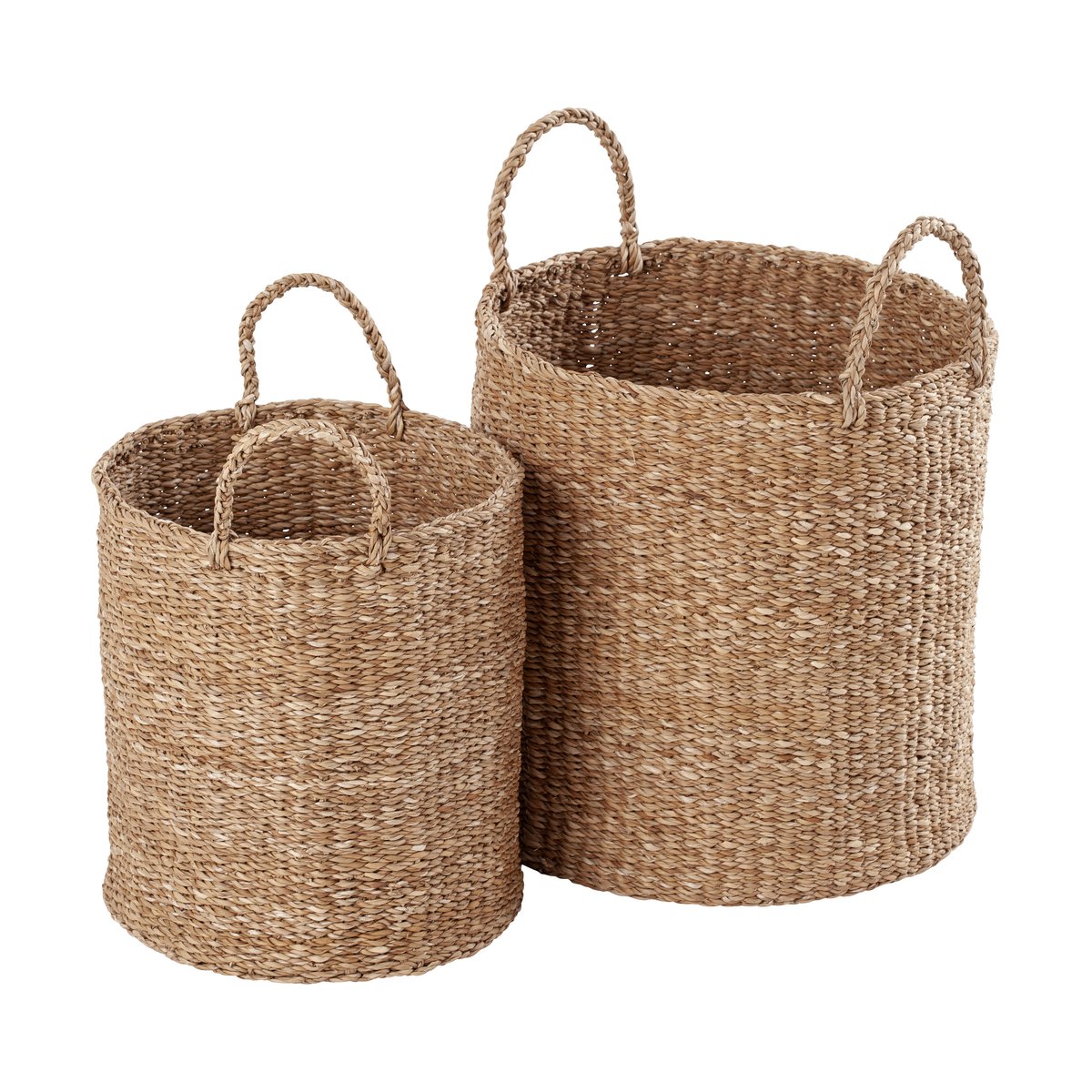 Dixie Esther cylinder Verwahrungskorb mit Henkel 2er Pack Natural