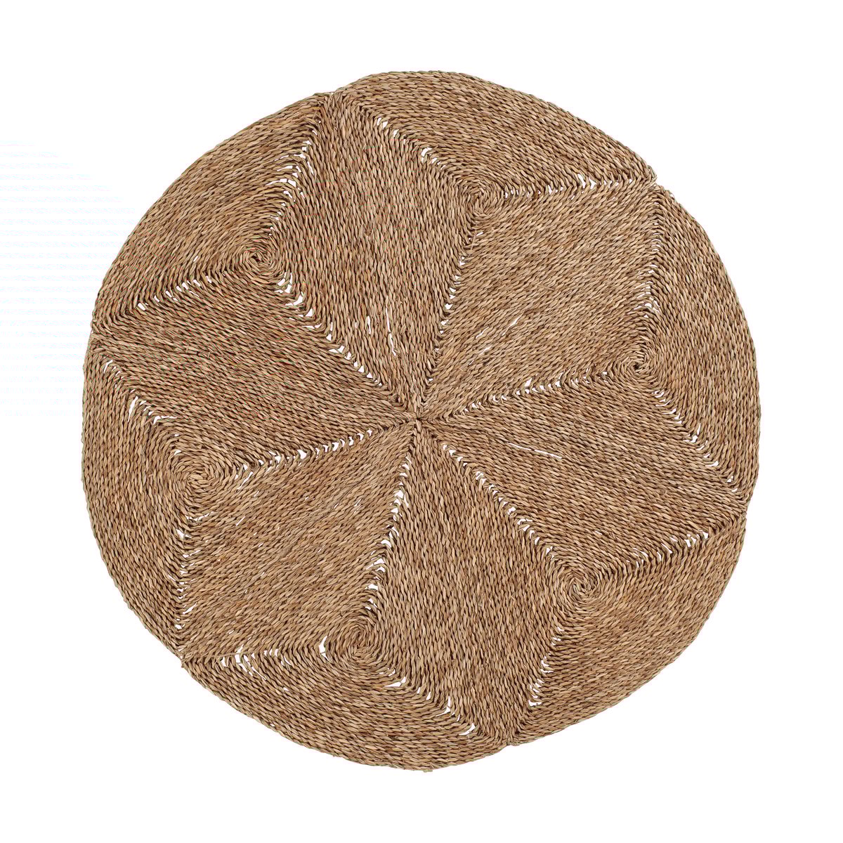 Dixie Esther Star Teppich Ø120 cm Natural